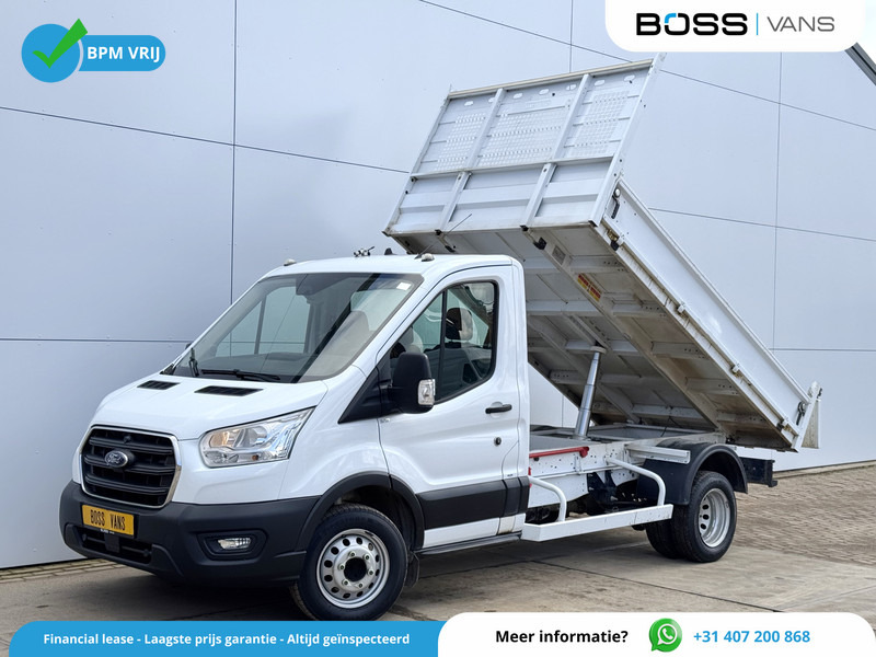 Ford Transit 170pk Kipper Dubbellucht Airco 3,5t Trekhaak Tipper - Furgoneta basculante: foto 1 Ford Transit 170pk Kipper Dubbellucht Airco 3,5t Trekhaak Tipper - Furgoneta basculante: foto 1