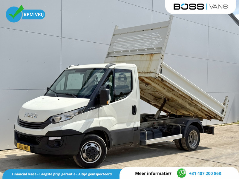 Iveco Daily 35C12 2.3 Kipper Dubbellucht Trekhaak Airco Cruise Control Lucht Geveerde Stoel - Furgoneta basculante: foto 1 Iveco Daily 35C12 2.3 Kipper Dubbellucht Trekhaak Airco Cruise Control Lucht Geveerde Stoel - Furgoneta basculante: foto 1
