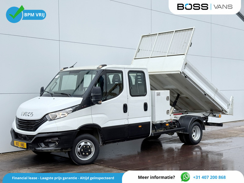 Iveco Daily 35C16 3.0 Dubbele Cabine Kipper Mixto DoKa Dubbellucht Airco Navigatie Camera 3.5t Trekhaak Tipper Benne - Furgoneta basculante, Furgoneta combi: foto 1 Iveco Daily 35C16 3.0 Dubbele Cabine Kipper Mixto DoKa Dubbellucht Airco Navigatie Camera 3.5t Trekhaak Tipper Benne - Furgoneta basculante, Furgoneta combi: foto 1