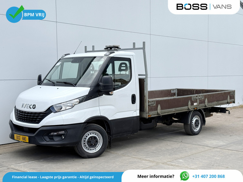 Iveco Daily 35S14 2.3 L3H1 Airco Cruise Control Standkachel Trekhaak Open Laadbak Pritische Lucht geveerde stoel - Furgoneta caja abierta: foto 1 Iveco Daily 35S14 2.3 L3H1 Airco Cruise Control Standkachel Trekhaak Open Laadbak Pritische Lucht geveerde stoel - Furgoneta caja abierta: foto 1