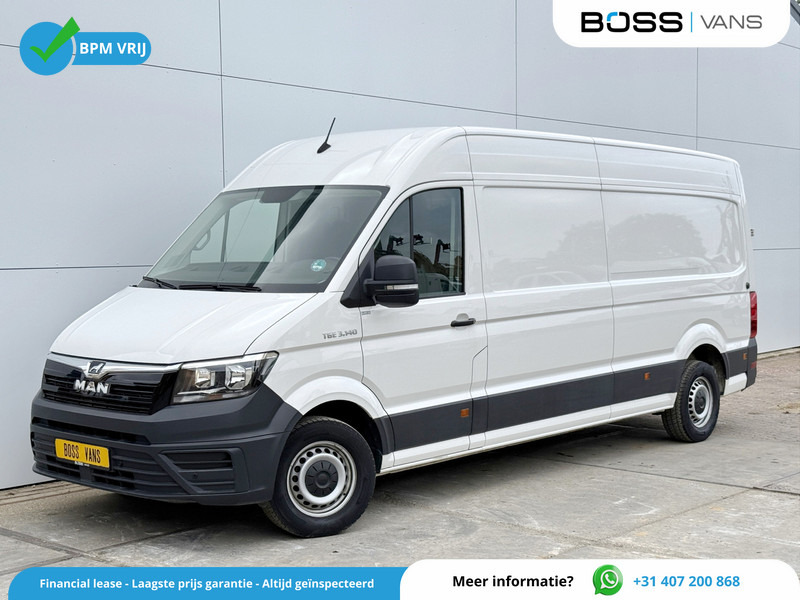 MAN TGE 3.140 2.0 TDI L4H3 Airco Cruise Control Carplay Trekhaak Camera Standkachel Parkeersensoren voor achter - Furgón: foto 1 MAN TGE 3.140 2.0 TDI L4H3 Airco Cruise Control Carplay Trekhaak Camera Standkachel Parkeersensoren voor achter - Furgón: foto 1