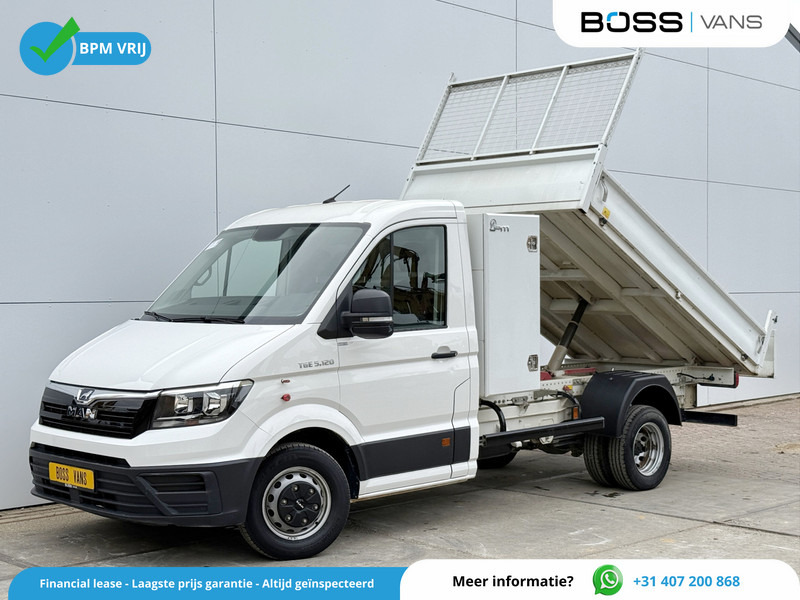 MAN TGE 5.120 2.0 TDI Kipper Dubbellucht Carplay Trekhaak Airco Camera Benne Tipper - Furgoneta basculante: foto 1 MAN TGE 5.120 2.0 TDI Kipper Dubbellucht Carplay Trekhaak Airco Camera Benne Tipper - Furgoneta basculante: foto 1