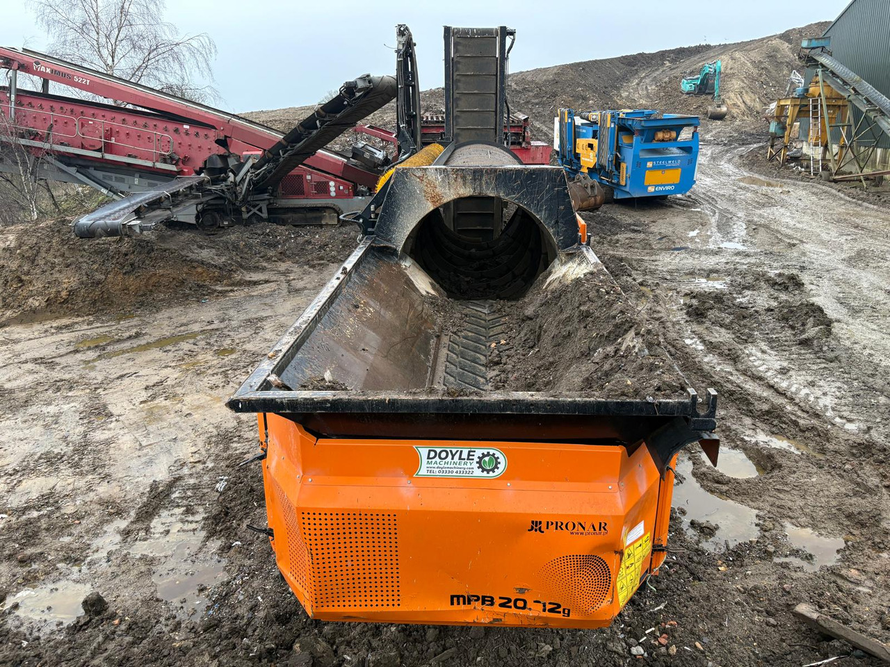 Pronar MPB 20.72G - Cribadora: foto 3 Pronar MPB 20.72G - Cribadora: foto 3