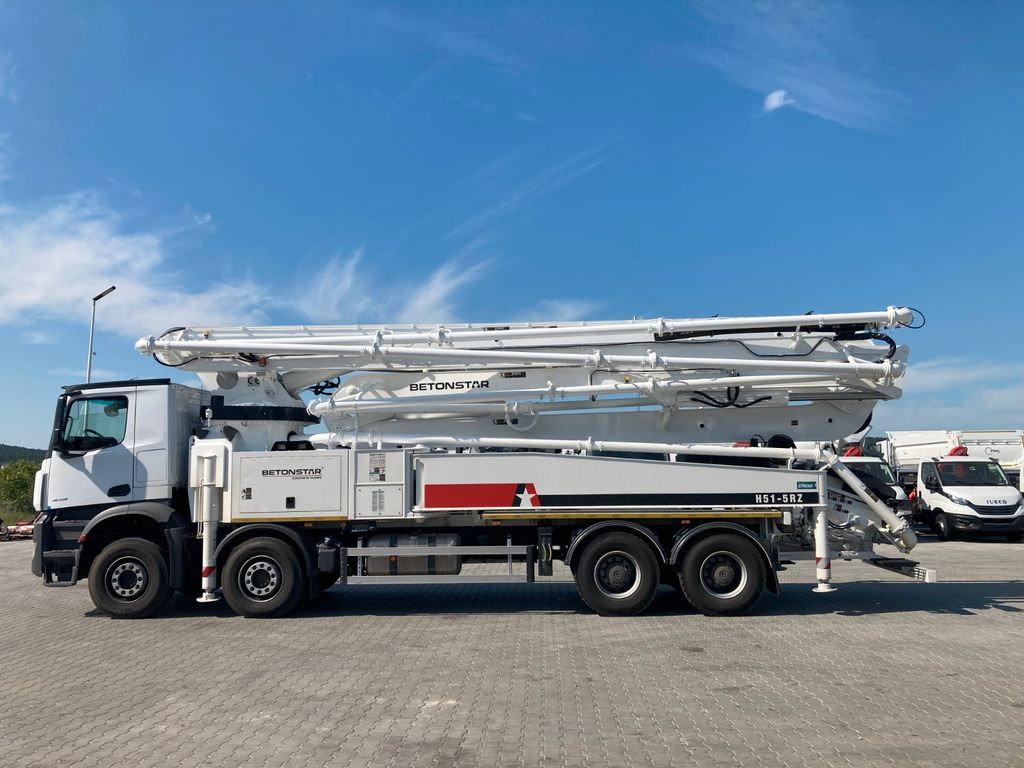 Mercedes-Benz AROCS 4451 6350 mm BETONSTAR H51.20 Verfügbar - Camión bomba de hormigón: foto 4 Mercedes-Benz AROCS 4451 6350 mm BETONSTAR H51.20 Verfügbar - Camión bomba de hormigón: foto 4