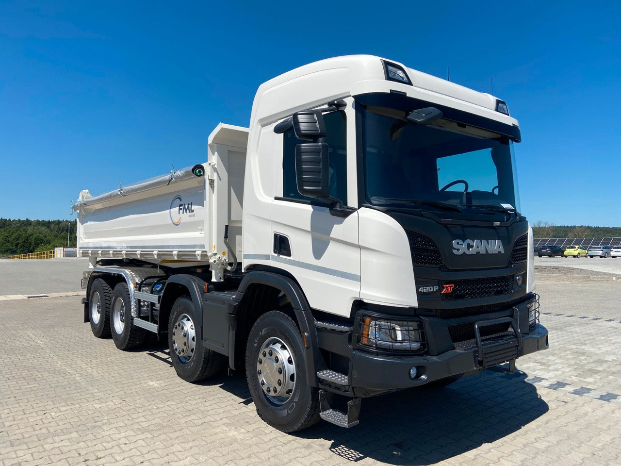 Scania P420 8x4 FML DREISEITENKIPPER - Camión volquete: foto 1 Scania P420 8x4 FML DREISEITENKIPPER - Camión volquete: foto 1