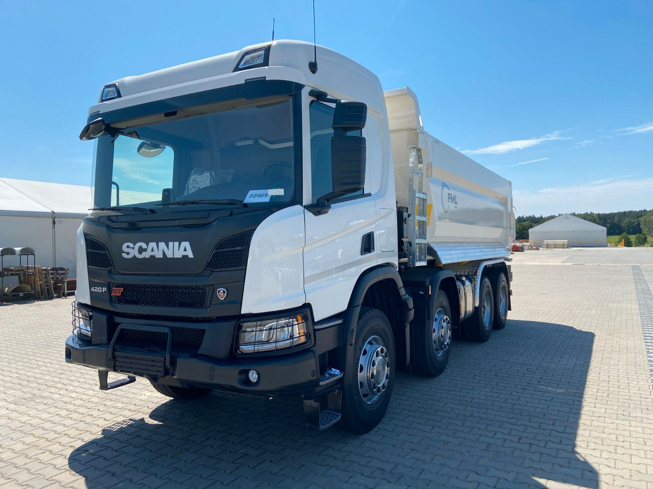 Scania P420 8x4 FML KIPPER - Camión volquete: foto 2 Scania P420 8x4 FML KIPPER - Camión volquete: foto 2