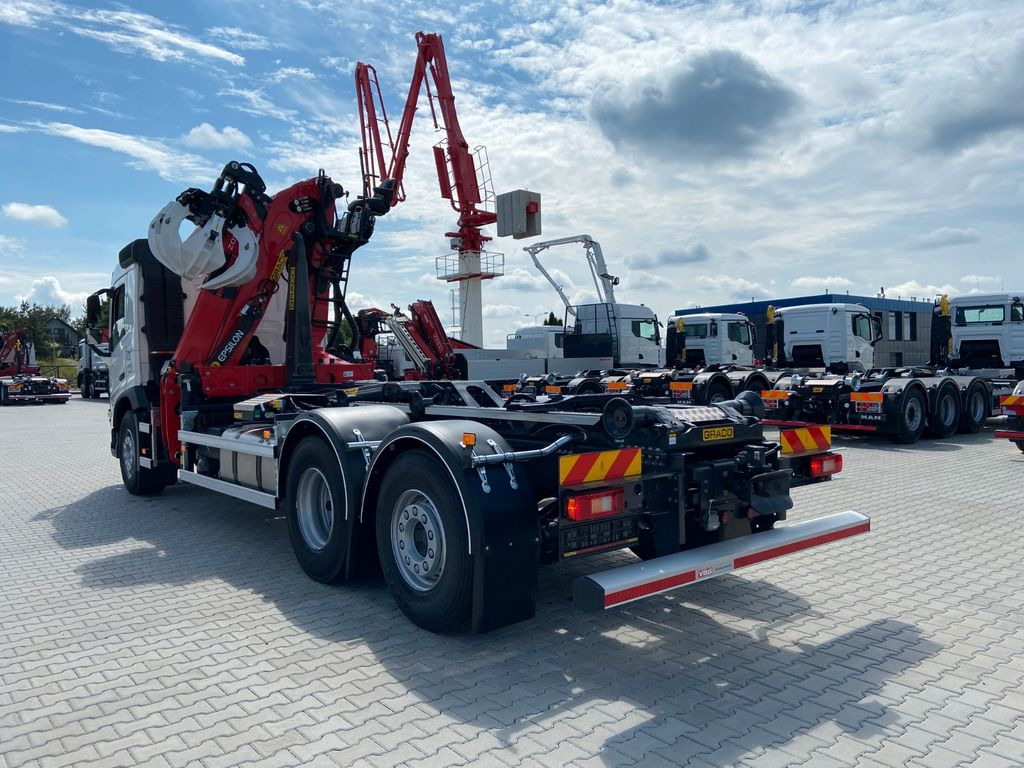 Camión multibasculante, Camión grúa nuevo Volvo FM 460 Abrollkipper PALFINGER - EPSILON: foto 6
