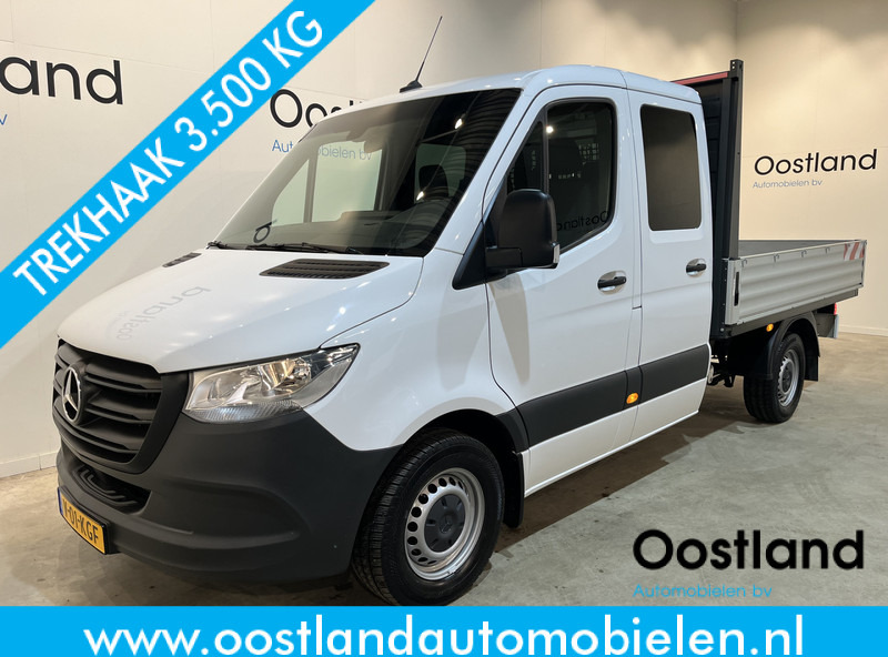 Mercedes-Benz Sprinter 315 CDI L2 RWD DC Dubbel Cabine Open Laadbak / Euro 6 / Trekhaak 3500 KG / Airco / 12.000 KM !! / BPM VRIJ !! - Furgoneta caja abierta, Furgoneta combi: foto 1 Mercedes-Benz Sprinter 315 CDI L2 RWD DC Dubbel Cabine Open Laadbak / Euro 6 / Trekhaak 3500 KG / Airco / 12.000 KM !! / BPM VRIJ !! - Furgoneta caja abierta, Furgoneta combi: foto 1