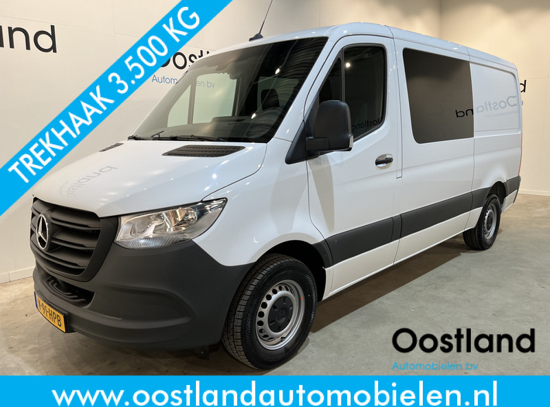 Mercedes-Benz Sprinter 315 CDI L2H1 RWD DC Dubbel Cabine / Euro 6 / Trekhaak 3500 KG / Airco / Camera / 6 Persoons / 500 KM !! / BPM VRIJ !! - Furgón, Furgoneta combi: foto 1 Mercedes-Benz Sprinter 315 CDI L2H1 RWD DC Dubbel Cabine / Euro 6 / Trekhaak 3500 KG / Airco / Camera / 6 Persoons / 500 KM !! / BPM VRIJ !! - Furgón, Furgoneta combi: foto 1