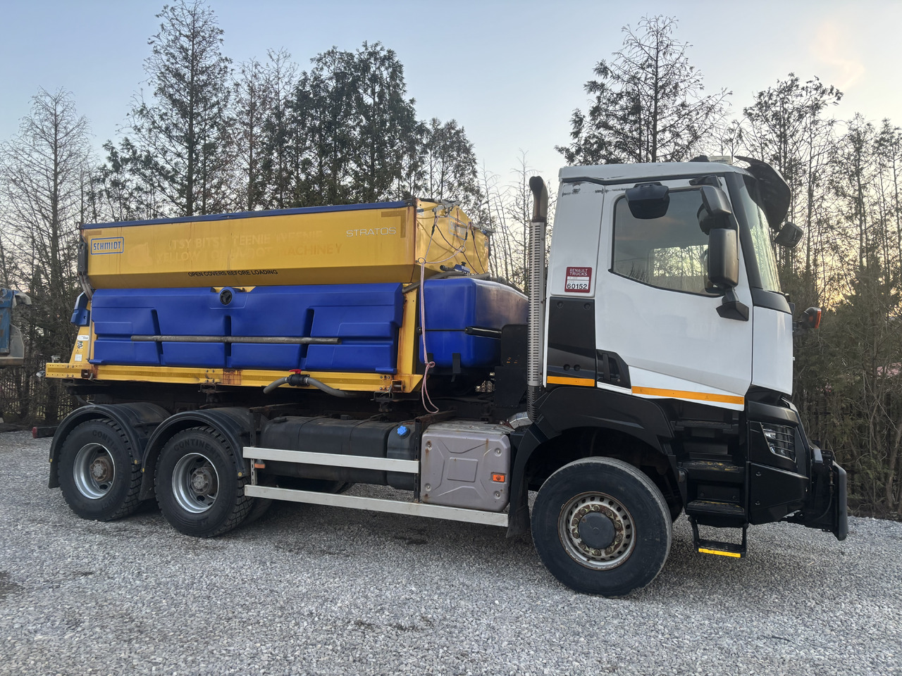 RENAULT K380 6x6 K380 6x6 SCHMIDT STRATOS III GRITTER/SPREADER PLOUGH - Máquina quitanieve: foto 4 RENAULT K380 6x6 K380 6x6 SCHMIDT STRATOS III GRITTER/SPREADER PLOUGH - Máquina quitanieve: foto 4
