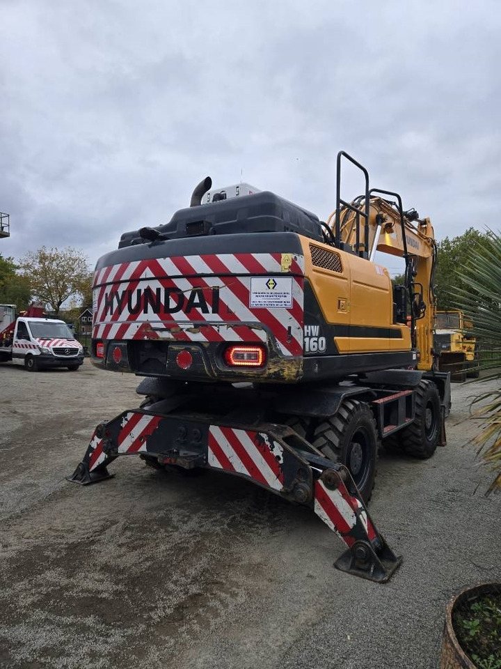 Hyundai HW 160  - Excavadora de ruedas: foto 4 Hyundai HW 160  - Excavadora de ruedas: foto 4