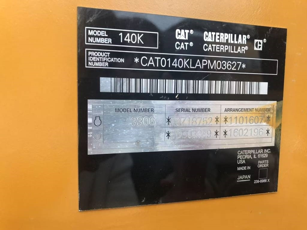CAT 140k - Grader: foto 2 CAT 140k - Grader: foto 2