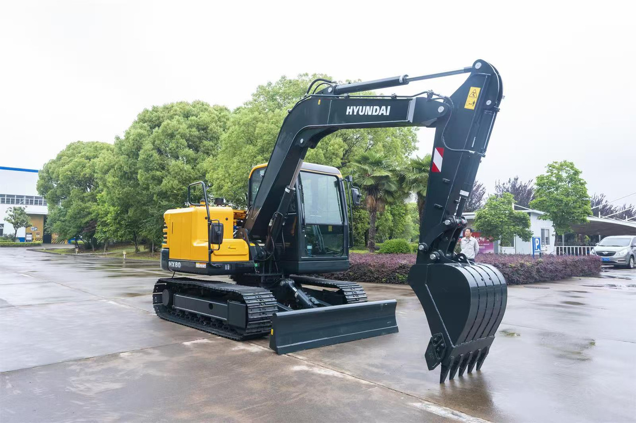 Hyundai HX80 - Miniexcavadora: foto 3 Hyundai HX80 - Miniexcavadora: foto 3