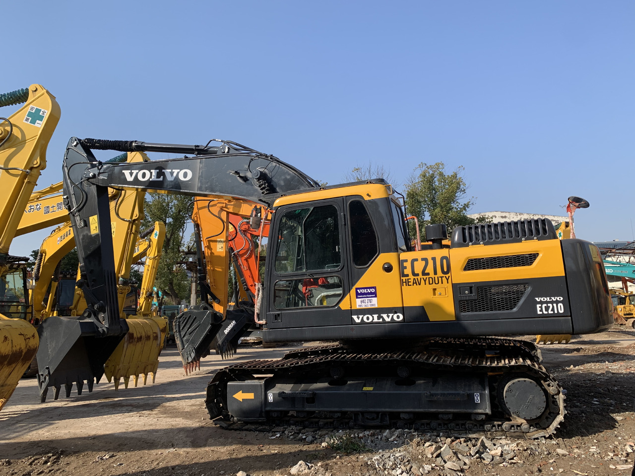 Volvo EC210D - Excavadora de ruedas: foto 1 Volvo EC210D - Excavadora de ruedas: foto 1
