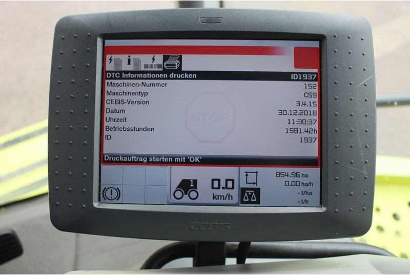 Cosechadora de granos para transporte de alimentos Claas Lexion 770 TT: foto 11