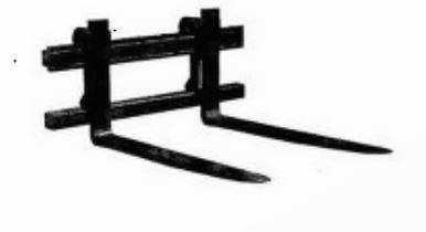 Kirk 1900 KG WEIDEMANN - Horquillas para Maquinaria de construcción: foto 1 Kirk 1900 KG WEIDEMANN - Horquillas para Maquinaria de construcción: foto 1