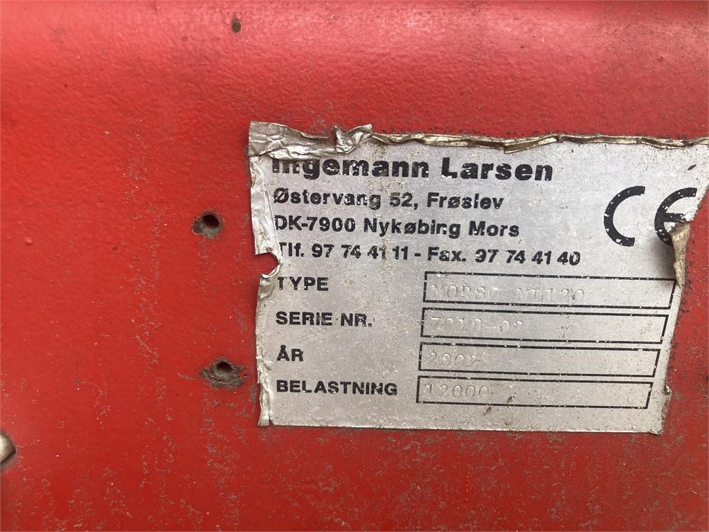 Morsø ML120 - Remolque volquete agrícola: foto 3 Morsø ML120 - Remolque volquete agrícola: foto 3