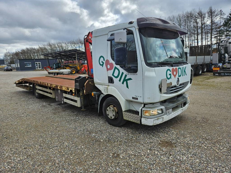 Renault Midlum 220 Machine/auto Transport and crane(2 stk) - Camión portavehículos, Camión grúa: foto 5 Renault Midlum 220 Machine/auto Transport and crane(2 stk) - Camión portavehículos, Camión grúa: foto 5