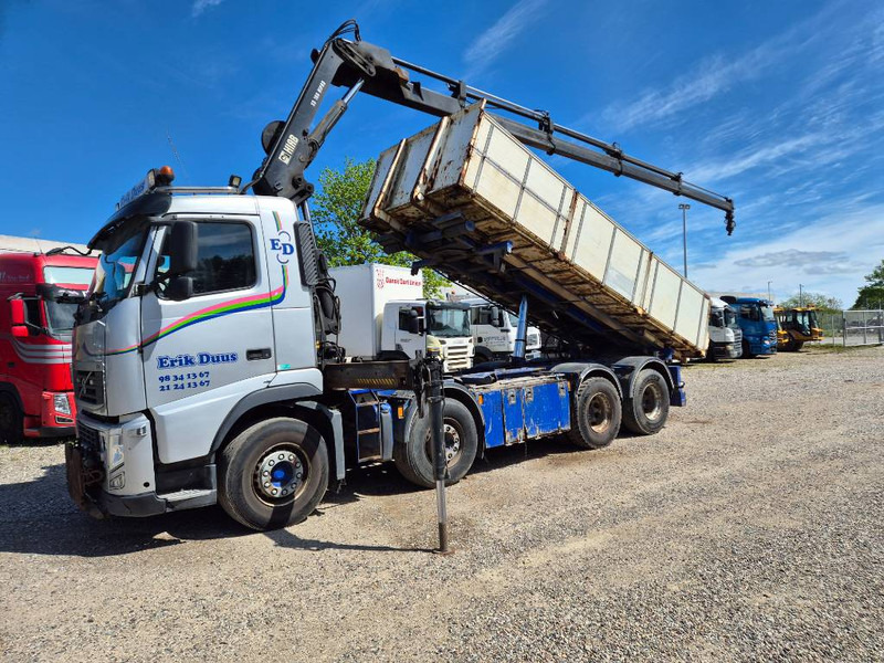 Volvo FH 460 8x2/4 //Hiab 166 E-4// 3 way tip - Camión grúa: foto 2 Volvo FH 460 8x2/4 //Hiab 166 E-4// 3 way tip - Camión grúa: foto 2
