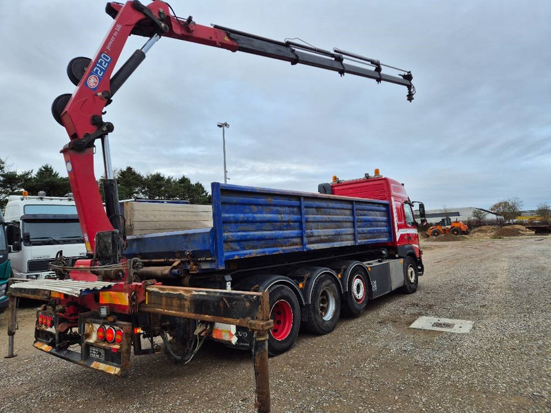 Volvo FMX 500 8x4/4 // HMF 2120 K4 // 3 side tipper - Camión grúa: foto 5 Volvo FMX 500 8x4/4 // HMF 2120 K4 // 3 side tipper - Camión grúa: foto 5