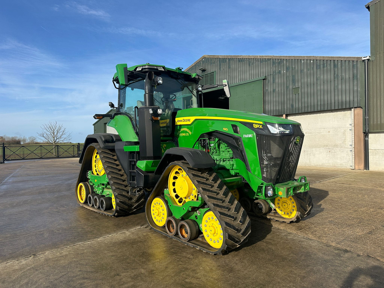 John Deere 8RX 410 - Tractor: foto 1 John Deere 8RX 410 - Tractor: foto 1