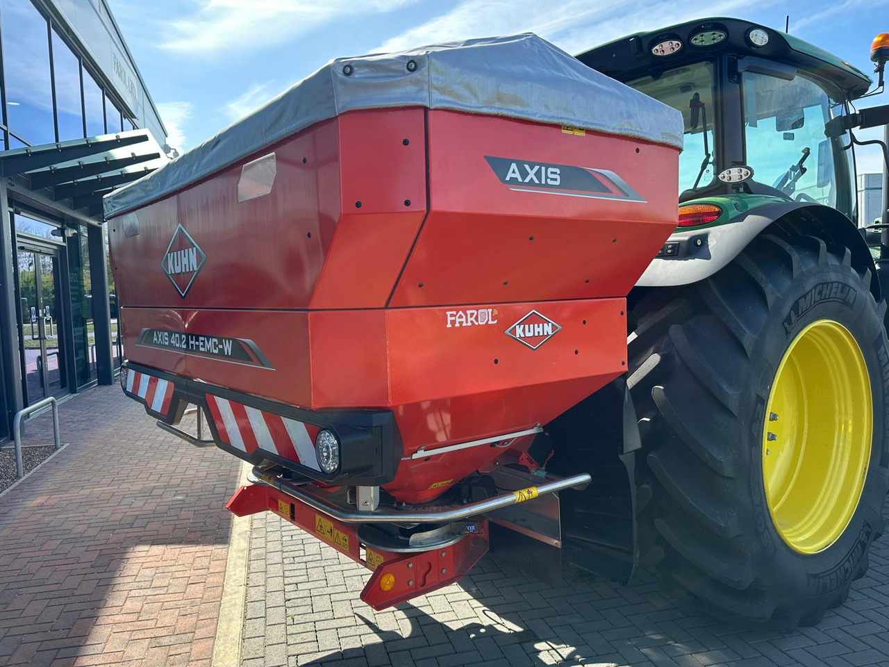 Esparcidor de fertilizantes nuevo Kuhn Axis 40.2 H EMC W: foto 8