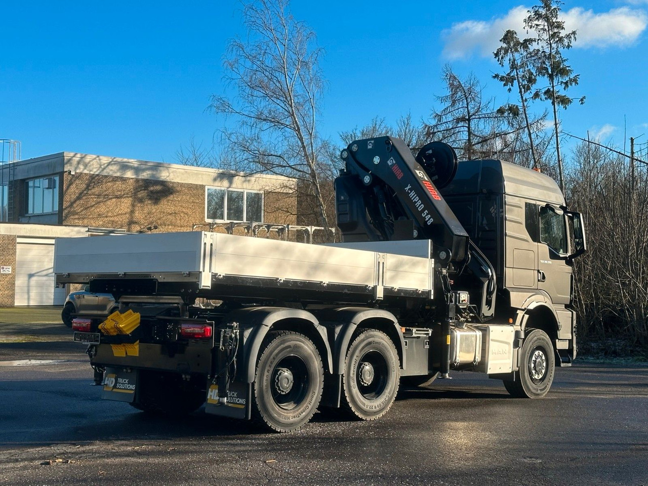 Cabeza tractora MAN TGS 26.520 6x6  Kran HIAB X-HIPRO 548E-8: foto 8