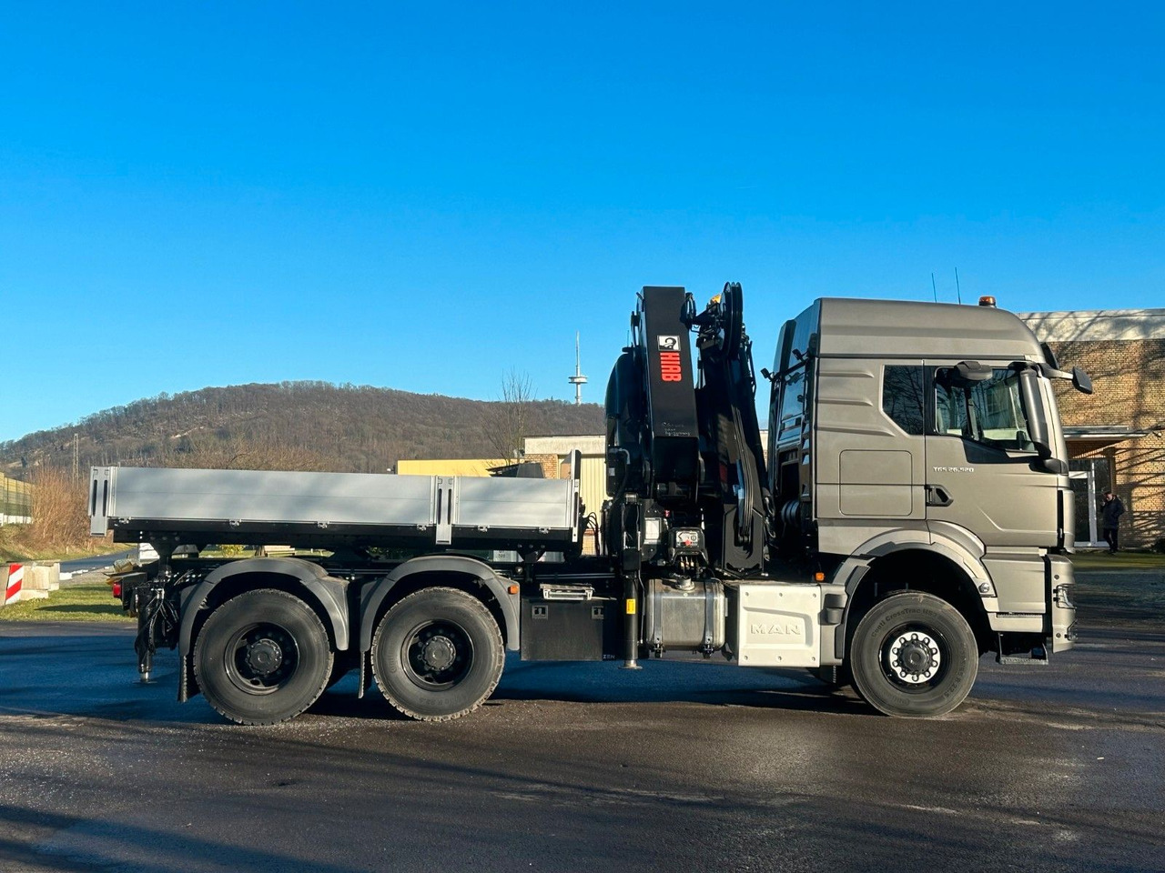 Cabeza tractora MAN TGS 26.520 6x6  Kran HIAB X-HIPRO 548E-8: foto 9