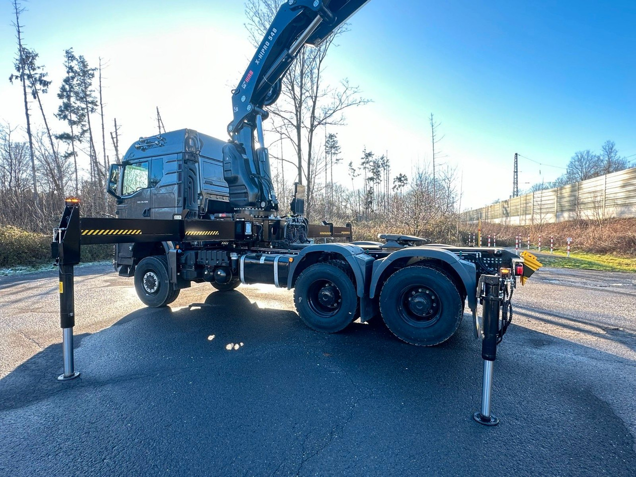 Cabeza tractora MAN TGS 26.520 6x6  Kran HIAB X-HIPRO 548E-8: foto 21