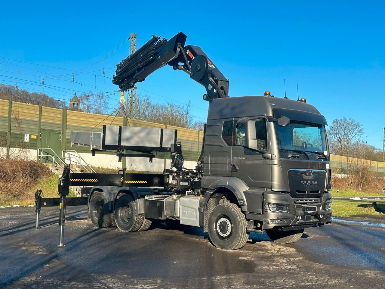 Cabeza tractora MAN TGS 26.520 6x6  Kran HIAB X-HIPRO 548E-8: foto 11