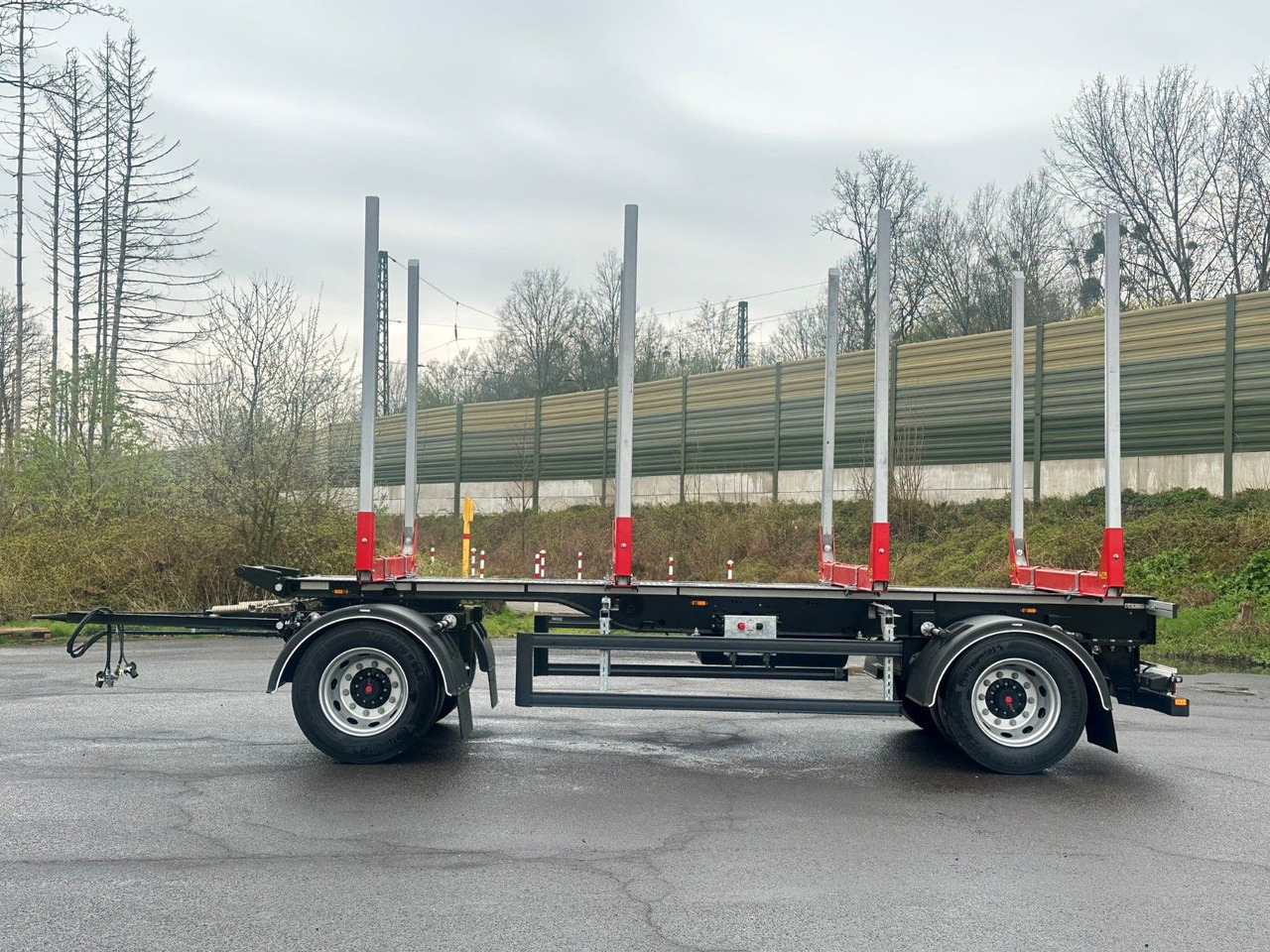 HD Truck 2-Achsen Zwillingsbereifung Schemel - Remolque maderero: foto 3 HD Truck 2-Achsen Zwillingsbereifung Schemel - Remolque maderero: foto 3