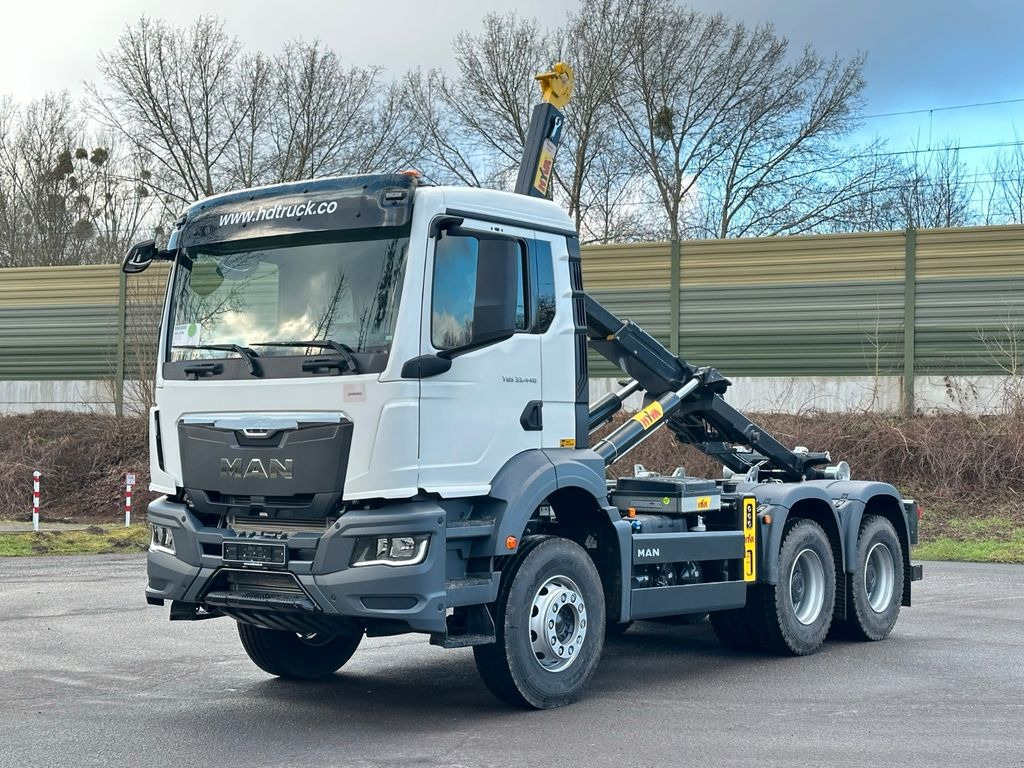 MAN TGS 33.440 6x4 Euro6e Abrollkipper Hyva - Camión multibasculante, Camión grúa: foto 1 MAN TGS 33.440 6x4 Euro6e Abrollkipper Hyva - Camión multibasculante, Camión grúa: foto 1