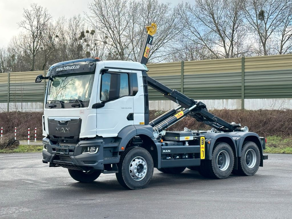 MAN TGS 33.440 6x4 Euro6e Abrollkipper Hyva - Camión multibasculante, Camión grúa: foto 2 MAN TGS 33.440 6x4 Euro6e Abrollkipper Hyva - Camión multibasculante, Camión grúa: foto 2