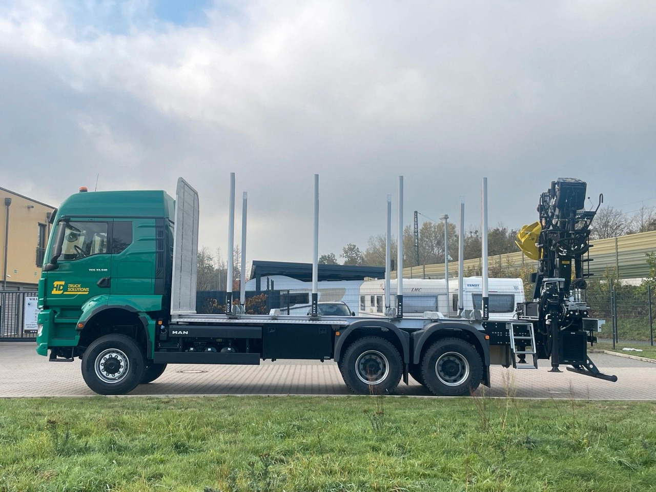 MAN TGS 33.520 6X6 Euro6e Loglift 165 Z Retarder - Camión forestal, Camión grúa: foto 3 MAN TGS 33.520 6X6 Euro6e Loglift 165 Z Retarder - Camión forestal, Camión grúa: foto 3