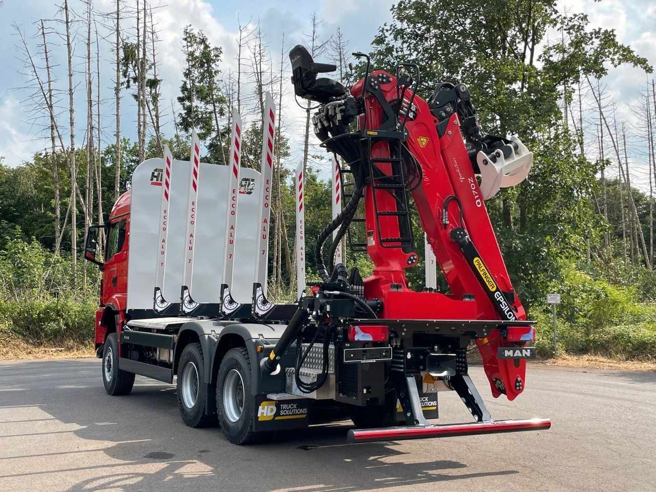 MAN TGS 33.520 6X6 Euro6e Radstand 3900mm EPSILON - Camión forestal, Camión grúa: foto 5 MAN TGS 33.520 6X6 Euro6e Radstand 3900mm EPSILON - Camión forestal, Camión grúa: foto 5