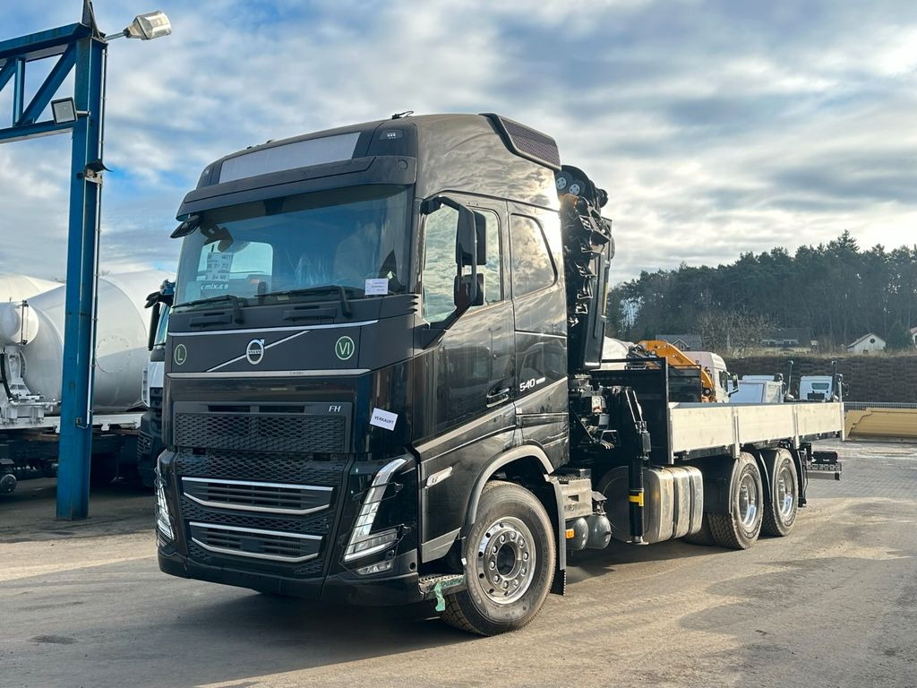 Camión grúa, Camión caja abierta nuevo Volvo FH 540 6x4 HIAB X-HIPRO 658E-6: foto 1