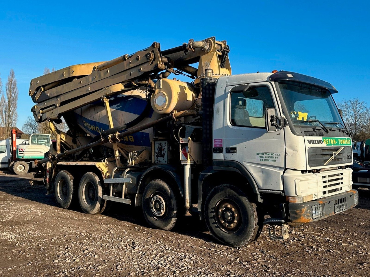 Volvo FM380 8X4 CIFA 28m Fahrmischer Pumpe - Camión bomba de hormigón: foto 2 Volvo FM380 8X4 CIFA 28m Fahrmischer Pumpe - Camión bomba de hormigón: foto 2