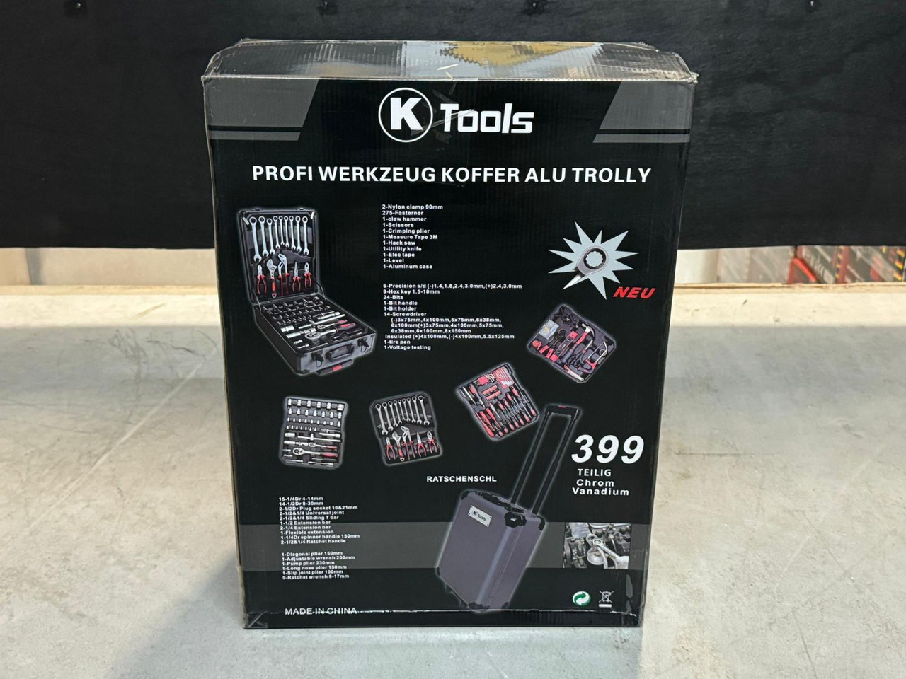 KTools gereedschapskoffer 399PCS - Equipo de taller: foto 4 KTools gereedschapskoffer 399PCS - Equipo de taller: foto 4