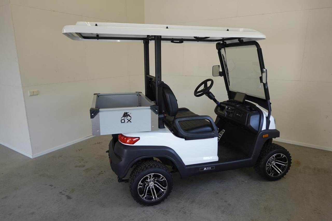 OX ZG2L 2-zits Golfkar met Laadbak Wit Nieuw - Carrito de golf: foto 5 OX ZG2L 2-zits Golfkar met Laadbak Wit Nieuw - Carrito de golf: foto 5
