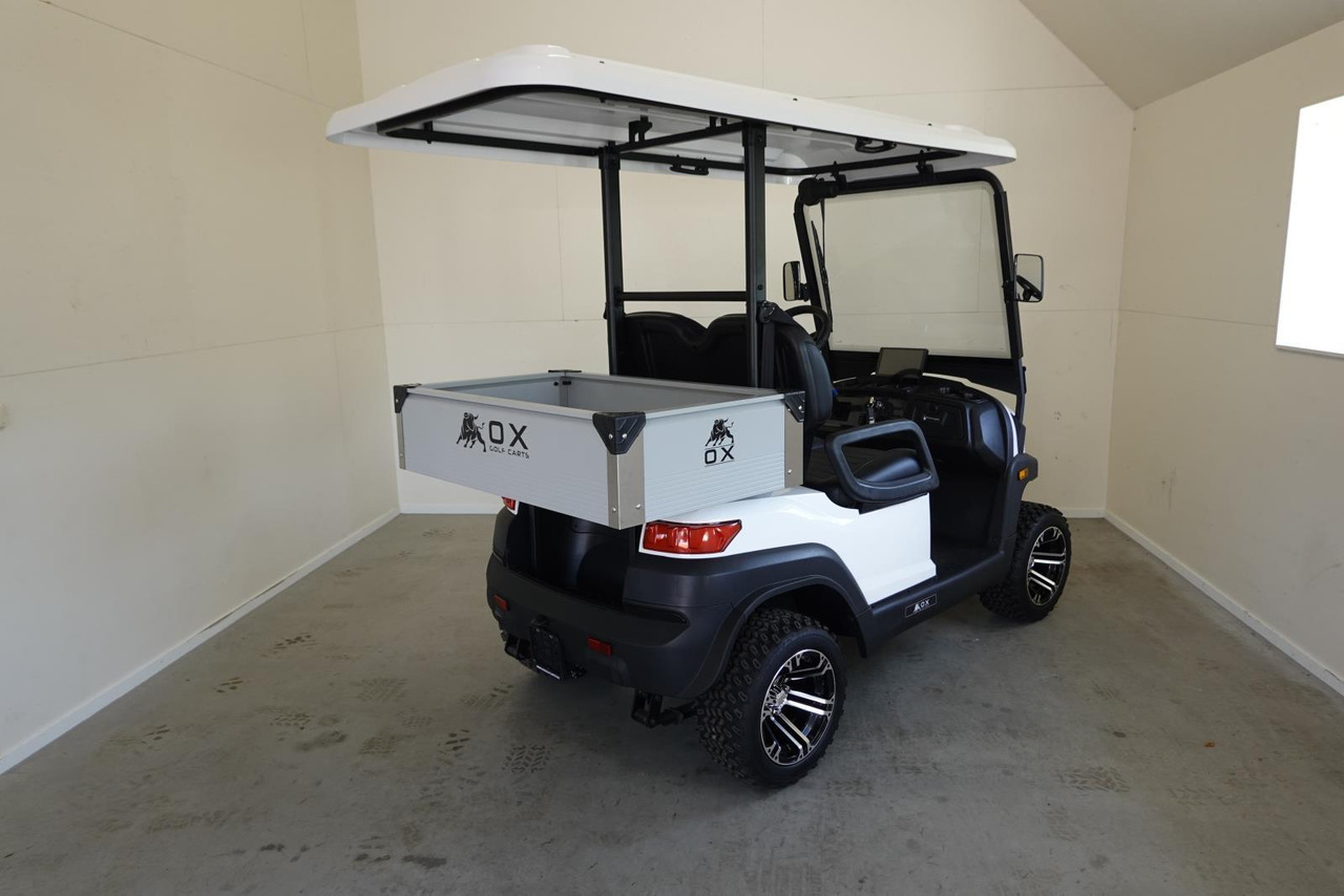 OX ZG2L 2-zits Golfkar met Laadbak Wit Nieuw - Carrito de golf: foto 4 OX ZG2L 2-zits Golfkar met Laadbak Wit Nieuw - Carrito de golf: foto 4