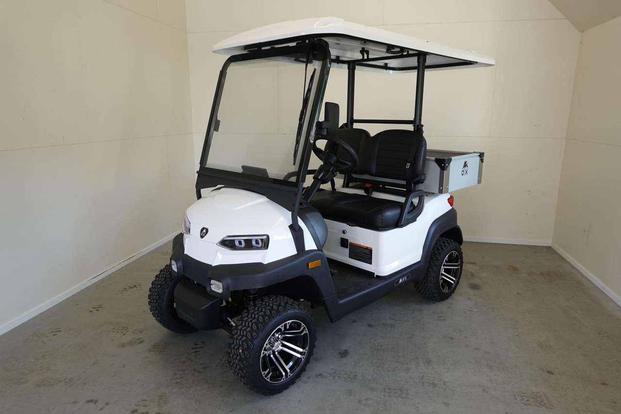 OX ZG2L 2-zits Golfkar met Laadbak Wit Nieuw - Carrito de golf: foto 2 OX ZG2L 2-zits Golfkar met Laadbak Wit Nieuw - Carrito de golf: foto 2