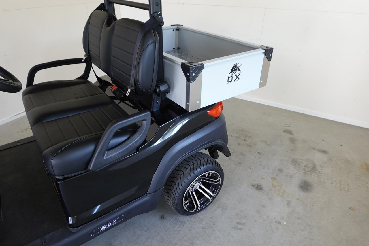 OX ZG2L 2-zits Golfkar met Laadbak Zwart Nieuw - Carrito de golf: foto 3 OX ZG2L 2-zits Golfkar met Laadbak Zwart Nieuw - Carrito de golf: foto 3