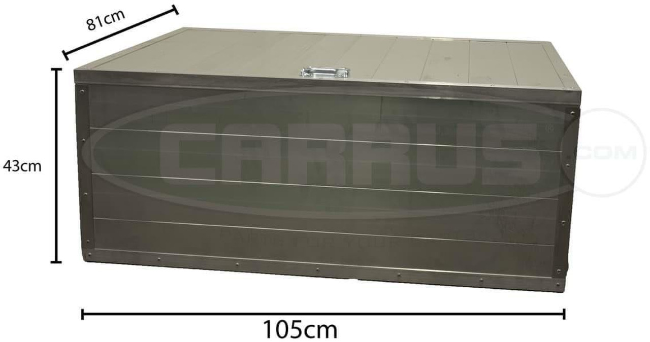 1x Aluminium Cargo Box – Universeel - Recambio para Carrito de golf: foto 2 1x Aluminium Cargo Box – Universeel - Recambio para Carrito de golf: foto 2