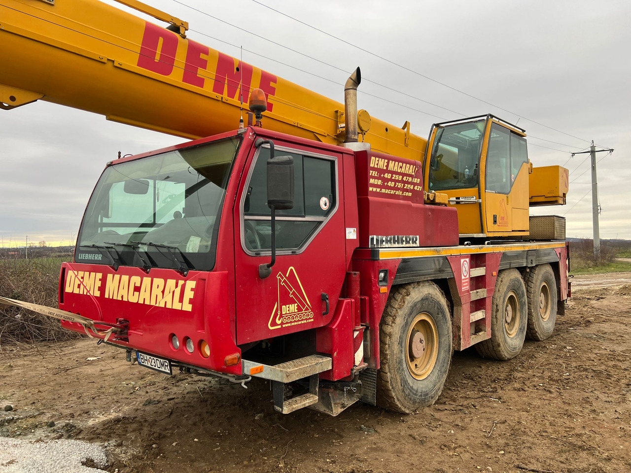 LIEBHERR LTM1045 - Autogrúa: foto 1 LIEBHERR LTM1045 - Autogrúa: foto 1