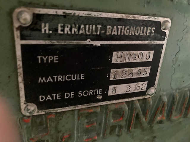 TOUR MECANIQUE ERNAULT BATIGNOLLES - Torno de metal: foto 4 TOUR MECANIQUE ERNAULT BATIGNOLLES - Torno de metal: foto 4
