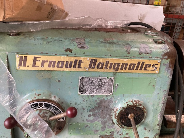 TOUR MECANIQUE ERNAULT BATIGNOLLES - Torno de metal: foto 2 TOUR MECANIQUE ERNAULT BATIGNOLLES - Torno de metal: foto 2