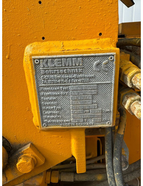 Klemm KR 806-3D with Double Rotary Head - Perforadora: foto 2 Klemm KR 806-3D with Double Rotary Head - Perforadora: foto 2