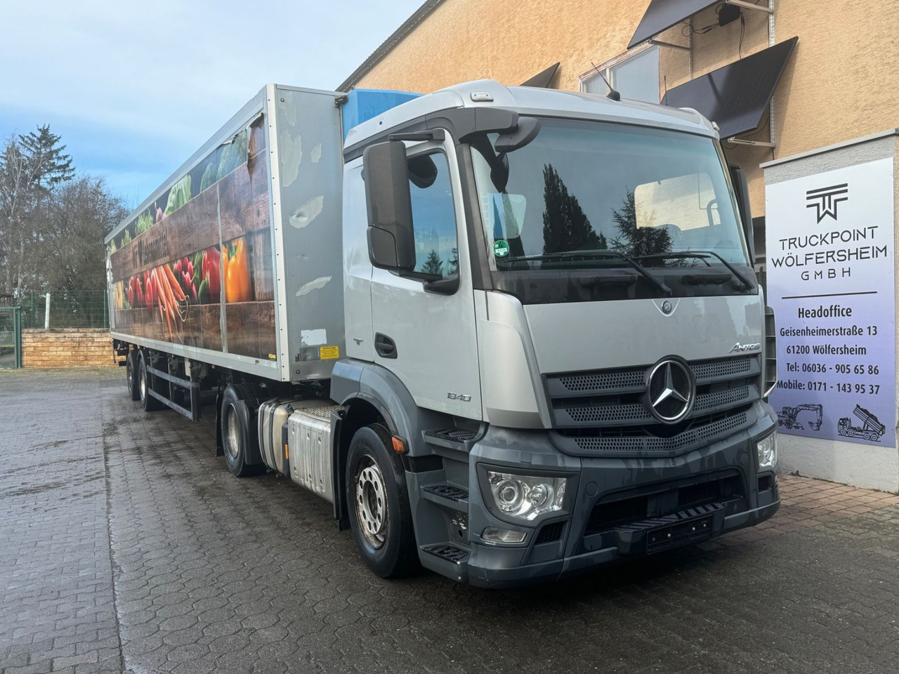 Mercedes-Benz Antos 1840 L/LBW/Frigoblock/Kühlzug - Cabeza tractora: foto 1 Mercedes-Benz Antos 1840 L/LBW/Frigoblock/Kühlzug - Cabeza tractora: foto 1