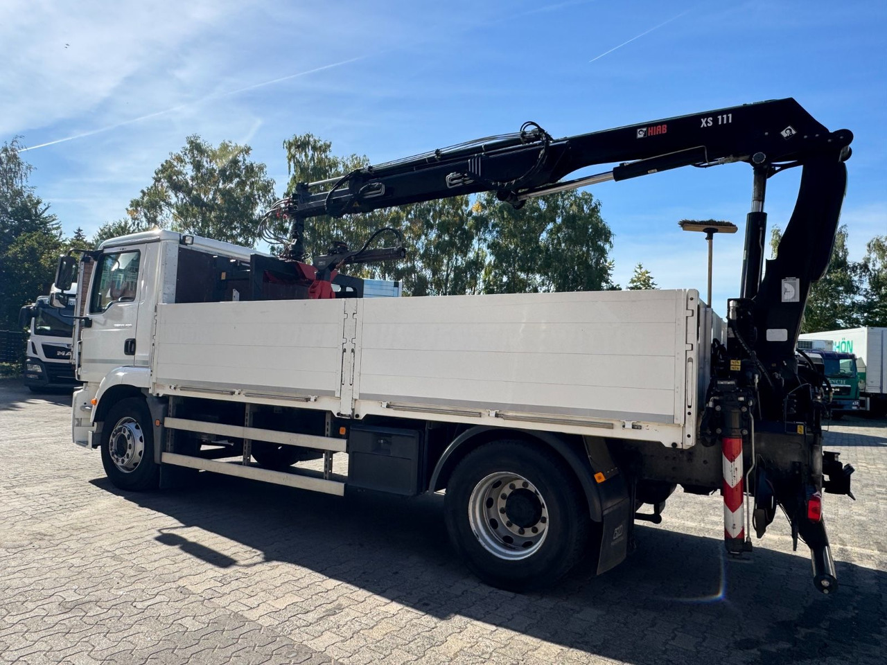 MAN TGM 18.290/HIAB-XS111/JOYSTICK/aus1.Hand - Camión caja abierta, Camión grúa: foto 3 MAN TGM 18.290/HIAB-XS111/JOYSTICK/aus1.Hand - Camión caja abierta, Camión grúa: foto 3
