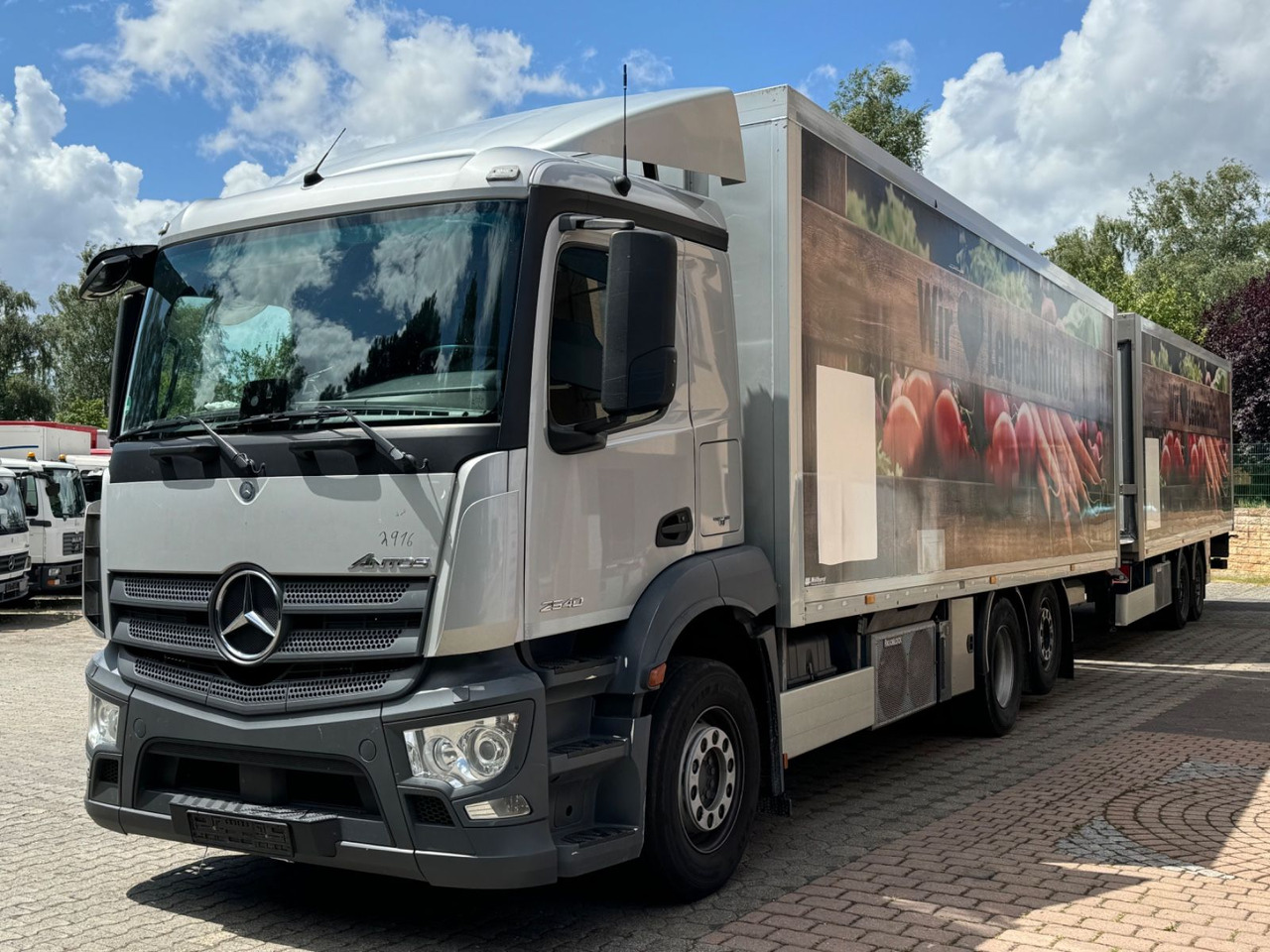 Mercedes-Benz Antos 2540/Durchladbar/Frigoblock/2x LBW/kpl.Zug - Camión frigorífico: foto 2 Mercedes-Benz Antos 2540/Durchladbar/Frigoblock/2x LBW/kpl.Zug - Camión frigorífico: foto 2